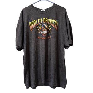 Harley Davidson T Shirt Sz 2XL Short Sleeve Eureka Springs Arkansas Cotton Blend